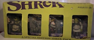 A Special Edition Shrek Pack - 4 Total Rare Find - Shrek Pack Box
