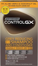 Just For Men Control GX 2-in-1 Shampoo&Conditioner,Gradually & Permanently 118ml