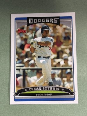 Cesar Izturis 2006 Topps Los Angeles Dodgers #34 JJ391