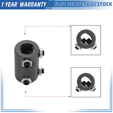 34 Dd X 34 Dd Steel Steering Shaft Coupler Joint 34 Dd X 34 Dd Steel Steering Shaft Coupler Joint