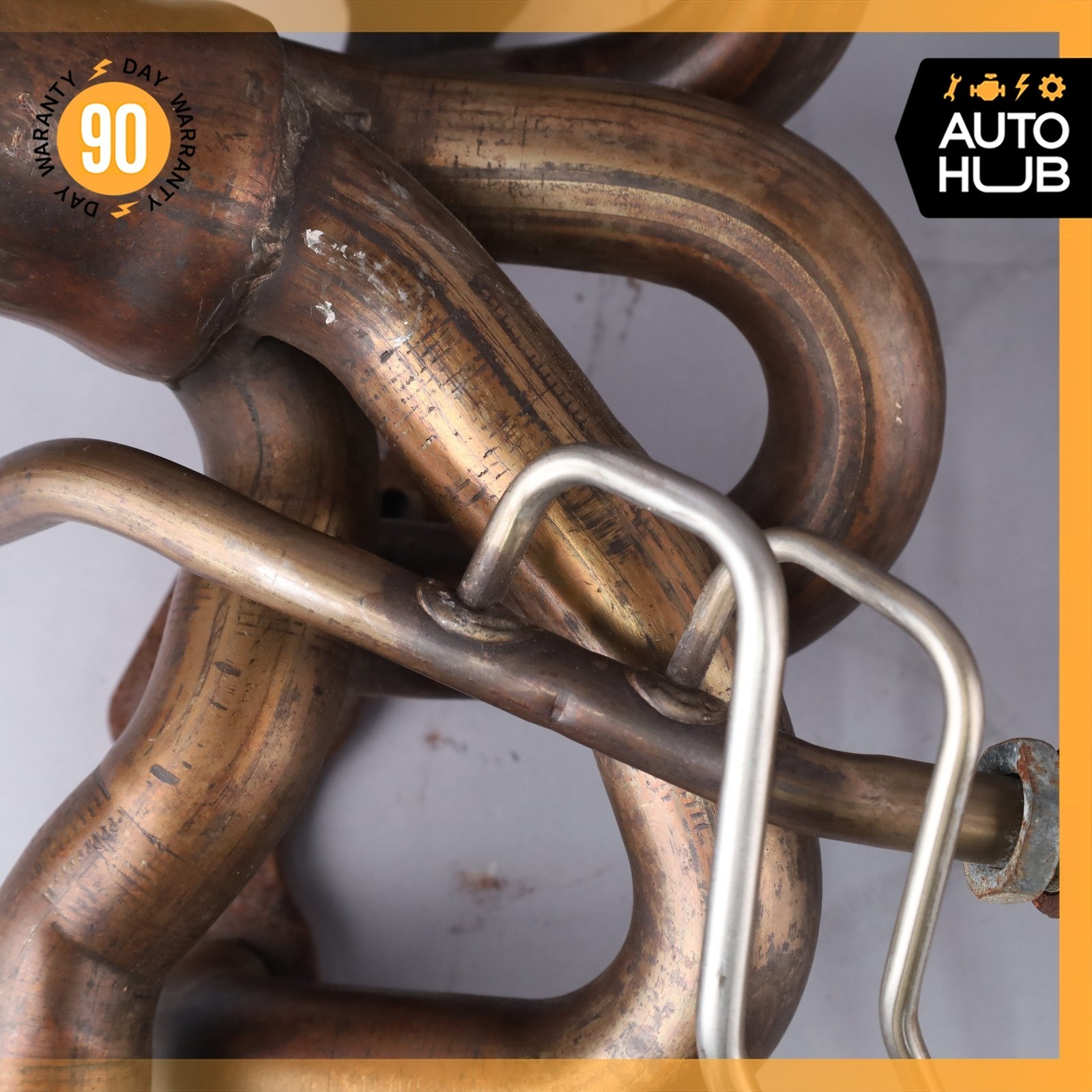 00-04 Aston Martin DB7 Vantage 5.9L Exhaust Manifold Right & Left Set OEM 38k