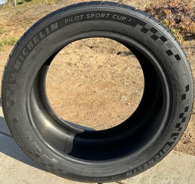 FOUR NEW Michelin Pilot Sport Cup 2 Porsche Tires 2X 225/45ZR17