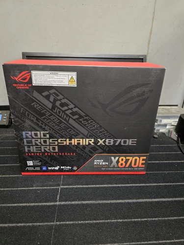 ASUS ROG CROSSHAIR X870E HERO AMD X870E Socket AM5 ATX Motherboard