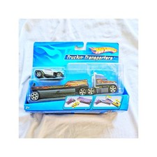 Hot Wheelstruckin Transporterssemi Truck Sports Car Set J6521 Nosnew Old Hot Wheelstruckin Transporterssemi Truck Sports Car Set J6521 Nosnew Old