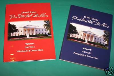 PRESIDENTIAL DOLLAR FOLDERS VOL. 1 & 2 , P&D MINTS