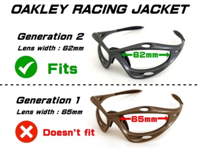 LINEGEAR Non-Polarized Vented Lens Oakley Racing Jacket LINEGEAR Non-Polarized Vented Lens Oakley Racing Jacket