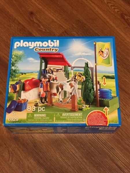 playmobil grooming station