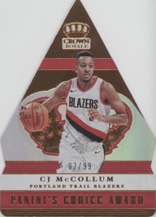 2017-18 Panini Crown Royale - C.J. McCollum #PC-31 - 1 of 2