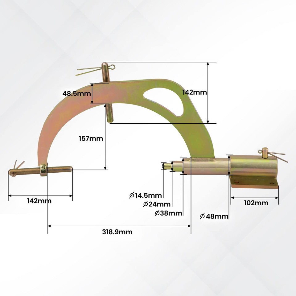 Transmission Holding Fixture Tool J-8763-B With Base - Fits GM 4L60E, 4L80E, 700R4, 6L80 & Others (Holds Up To 250 Lbs)