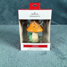 Hallmark Christmas Ornament Mushroom Champignon Holiday Tree Decor