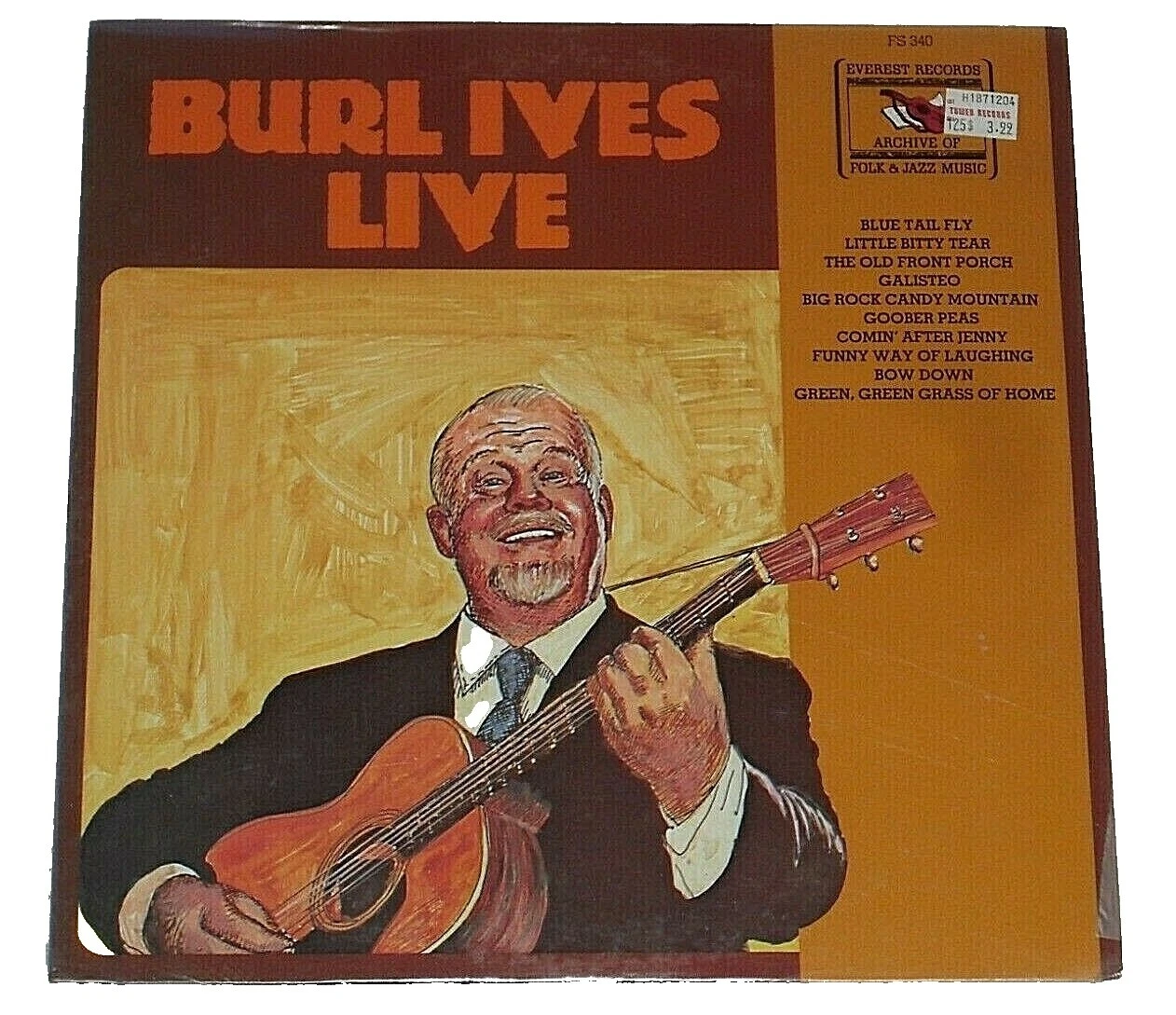 Burl Ives Near Mint (NM or M -) Sleeve Vinyl Records