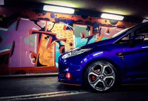 Fiesta MK7-7.5 specific RS style Gloss black wing vents.ST Blue,Red,White,Yellow - Picture 4 of 12