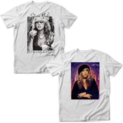 Stevie t shirt, s nicks of fleetwood, 80s rock band shirt