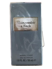 Abercrombie & Fitch First Instinct Blue Woman Eau De Parfum  1 oz BNIB