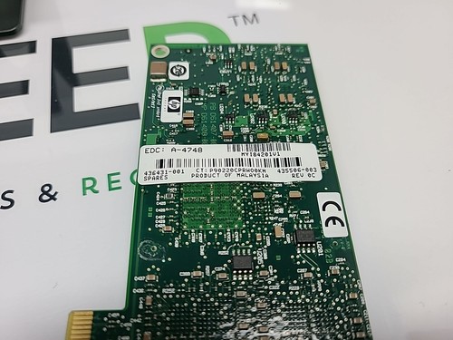 HP 436431-001 435506-003 NC364T Scheda di rete Gigabit Ethernet PCI-E a 4 porte - Foto 3 di 4
