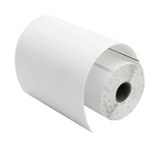4 x 6 Zebra Mobile Printer Labels White (6 Rolls) 105 labels per roll .75" core