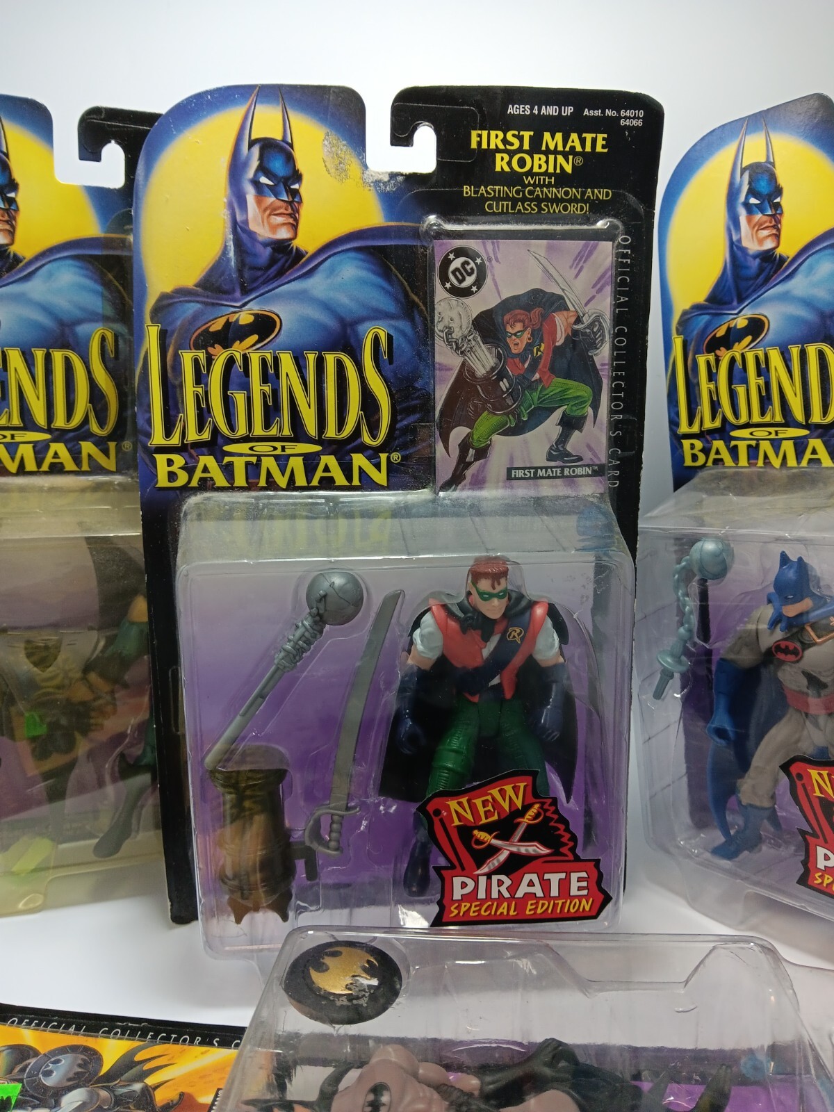 Lot of FOUR (4) Legends of Batman Kenner Action Figures NFRB- ORIGINAL PACKAGING