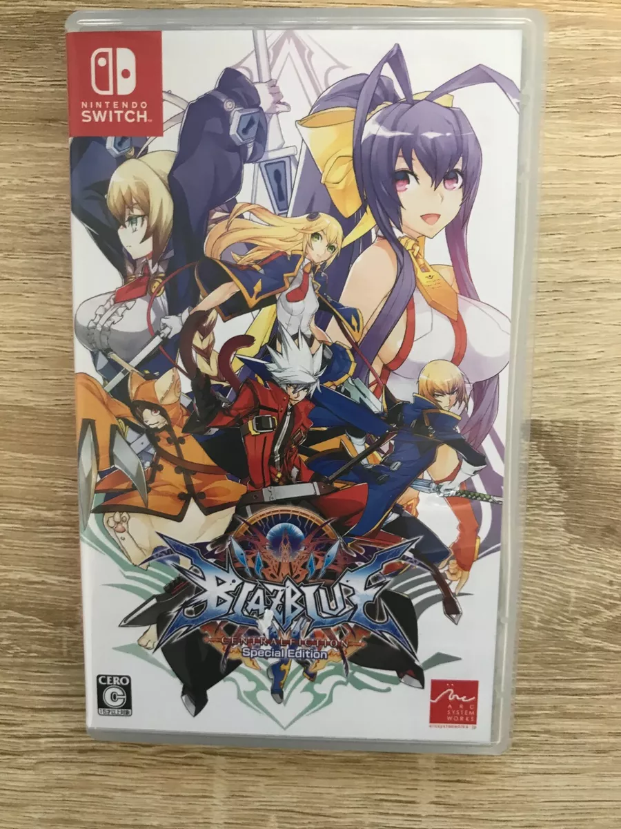 BLAZBLUE CENTRALFICTION Special Edition Nintendo Switch Japan/English USED