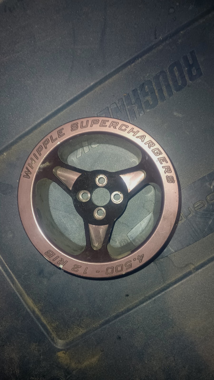 whipple supercharger pulley 4.500" Diameter 12 Rib La Paz County