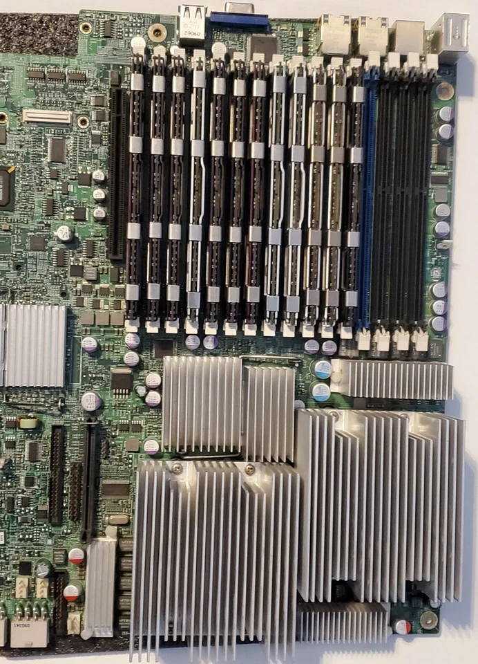 Intel S5400SF Server Mainboard D87491-407 with 2x Xeon CPU 3.16ghz 8gb Ram - Image 4 of 4