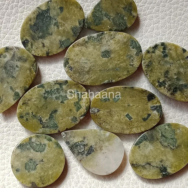 Beautiful Canadian Jade Cabochon Natural Loose Gemstone - Image 4 of 4