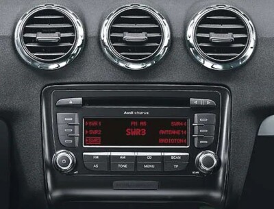 Audi CD Car Radio Chorus II 8J0057152E Original + Original Packaging for Audi TT (8J) *NEW*