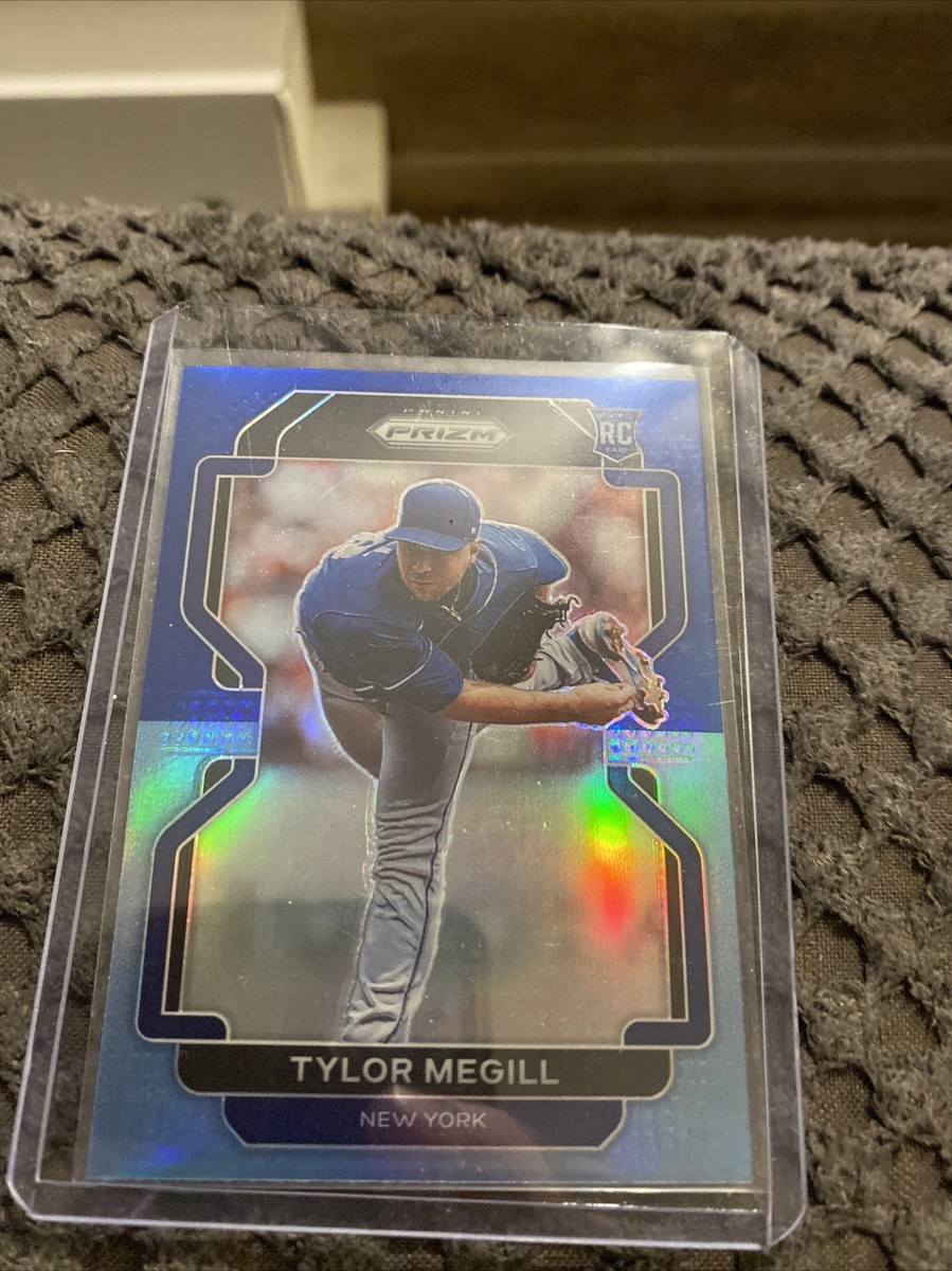 2022 Prizm Tier III Base Navy Blue-Carolina Blue #254 Tylor Megill