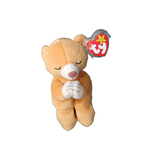 Vintage Ty Beanie Babies 1999 Hope Praying Bear Plush