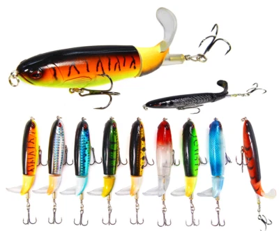 Strike Maxx Whopper Plopper 100 Top Water Prop Bait Lure 1/2 oz. 3.94inch