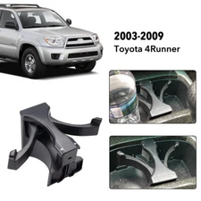 Front Console Cup Holder Inserts Black For 2003-2009 Toyota 4Runner 55604-35050