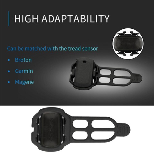 Silicone Bicycle Computer Cadence Speed Sensor Protective For Garmin 20 - Picture 7 of 11