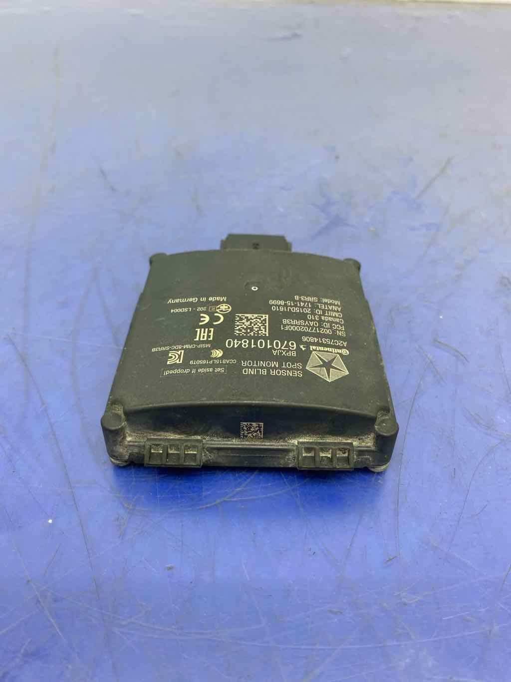 2017 - 2022 MASERATI LEVANTE M161 OEM REAR RIGHT BLIND SPOT RADAR SENSOR MODULE