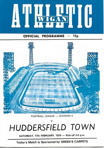 WIGAN ATHLETIC HOME PROGRAMMES 1978-79 ~ 1ST SEASON IN THE LEAGUE ~ YOU CHOOSE - Picture 16 of 19