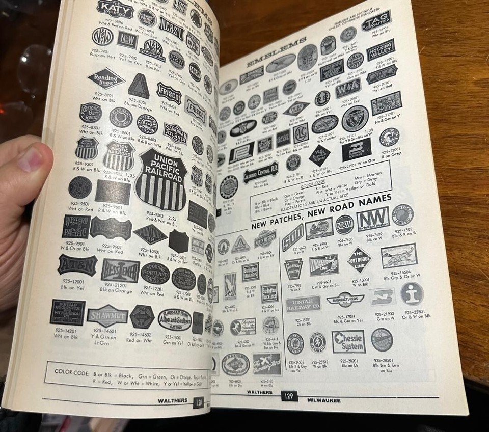 Walthers 1975 Edition Model Railroad Reference Book Catalog HO Scale | eBay