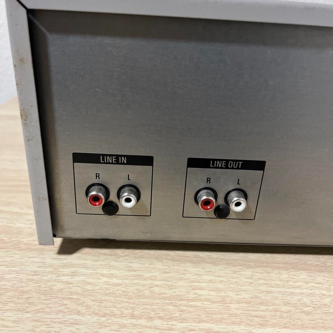 Sony TC-K55 Cassette Deck Silver 43×H13×29cm AC100V 50/60Hz
