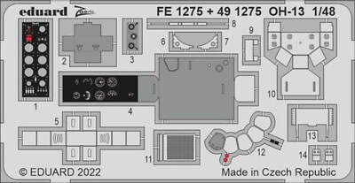 Eduard 1/48 Eduard OH-13 for Italeri