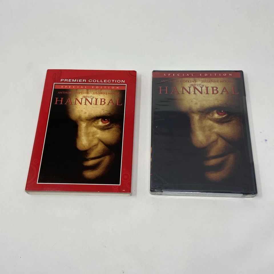 Hannibal DVD, 2001, 2-Disc Set, Widescreen, Special Edition, Horror New *SEALED* Foto 3 de 4