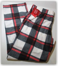 Men's Microfleece Sleep Lounge pajama pants White/Black/Red No Tie Wondershop