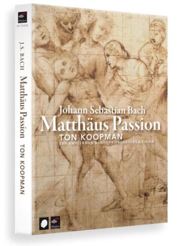 Bach: Matthaus Passion (Ton Koopman) (DVD) Jorg Durmuller Ekkehard Abele - Picture 1 of 4