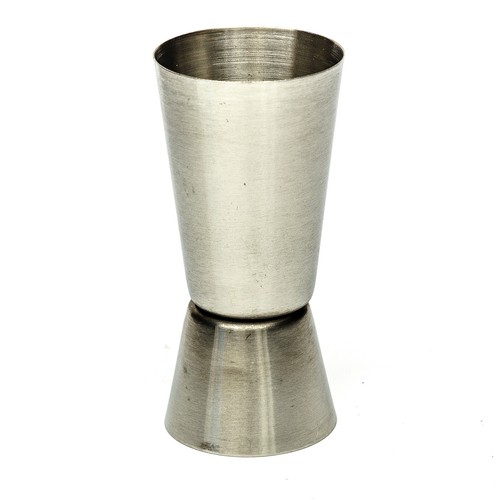 Single Double Spirit Measure Cup Shot Shorts Drink Cocktail Measure Jigger Steel - Picture 4 of 7