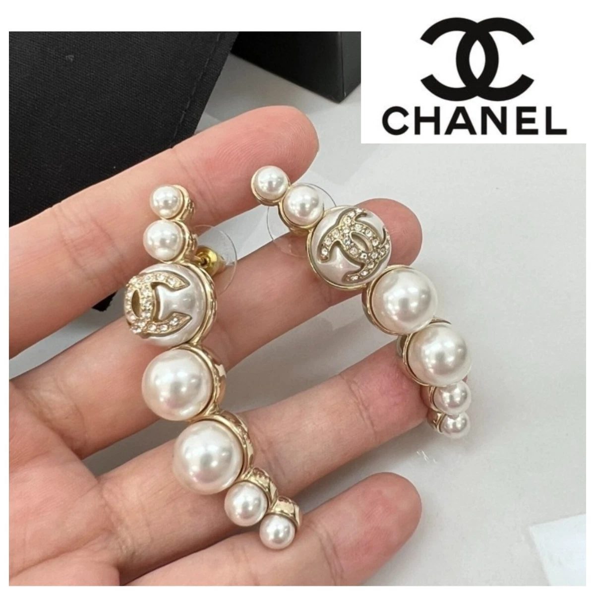 Chanel vip earrings sale