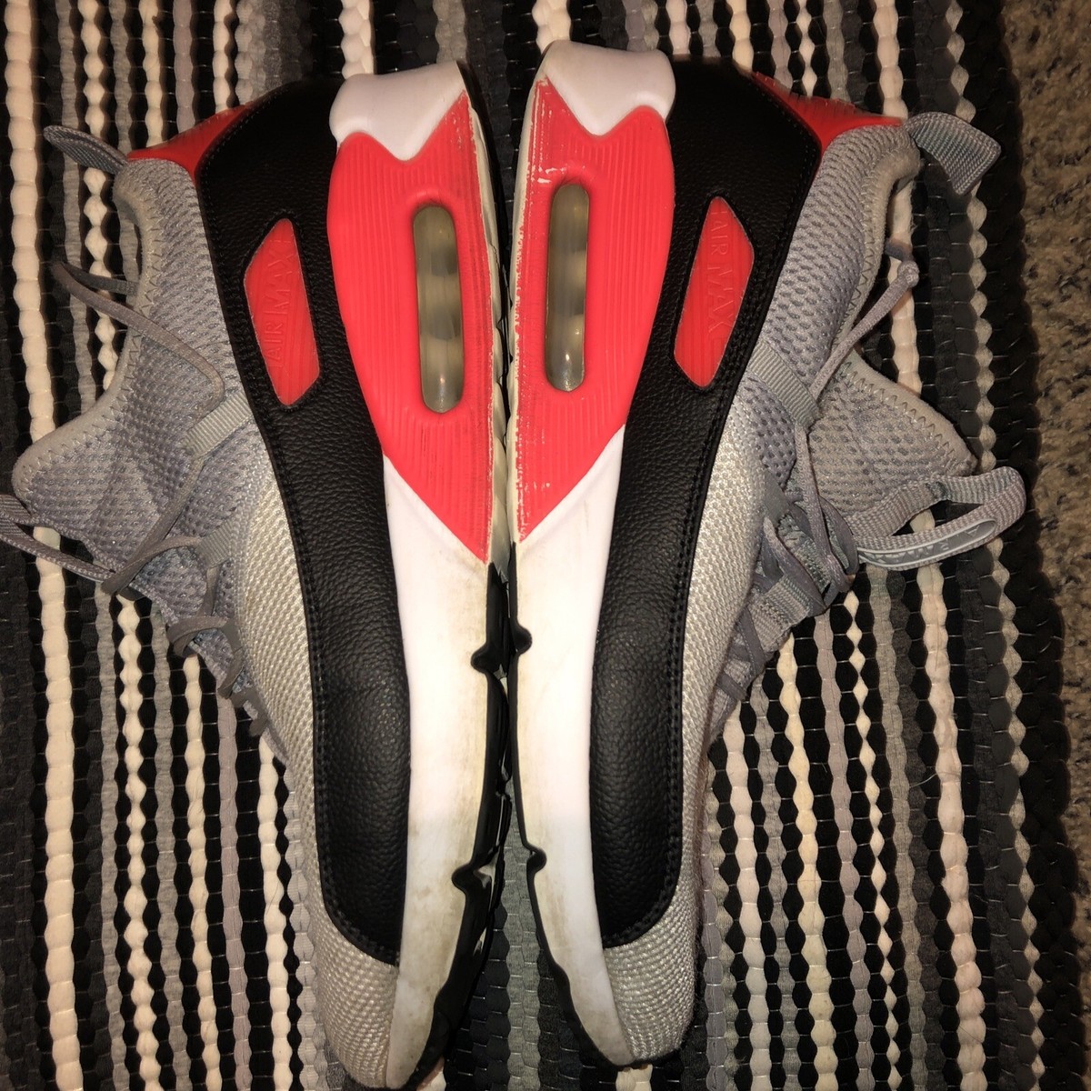 nike air max 90 ez wolf grey bright crimson