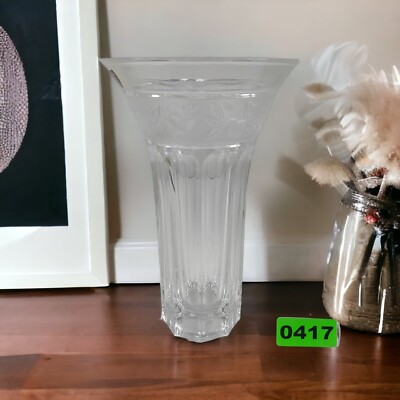 Crystal Orchard 9'' Flower Vase  by NORITAKE 