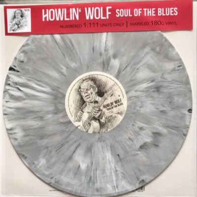 Howlin' Wolf   Soul Of The Blues LP 12'' Colored LP Vinyl Record - Grey Marbled