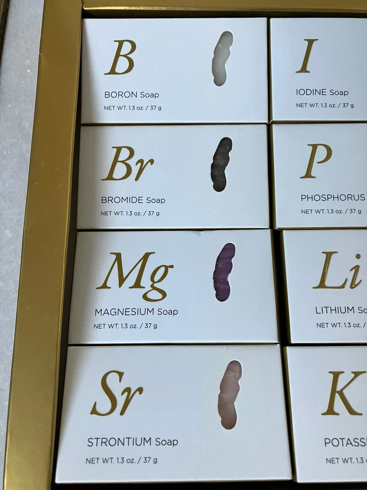 JUEGO DE 12 BARRAS Jabón Barra Mineral Seacret. Minerales del Mar Muerto. 12 barras de 1,3 oz. Foto 4 de 4