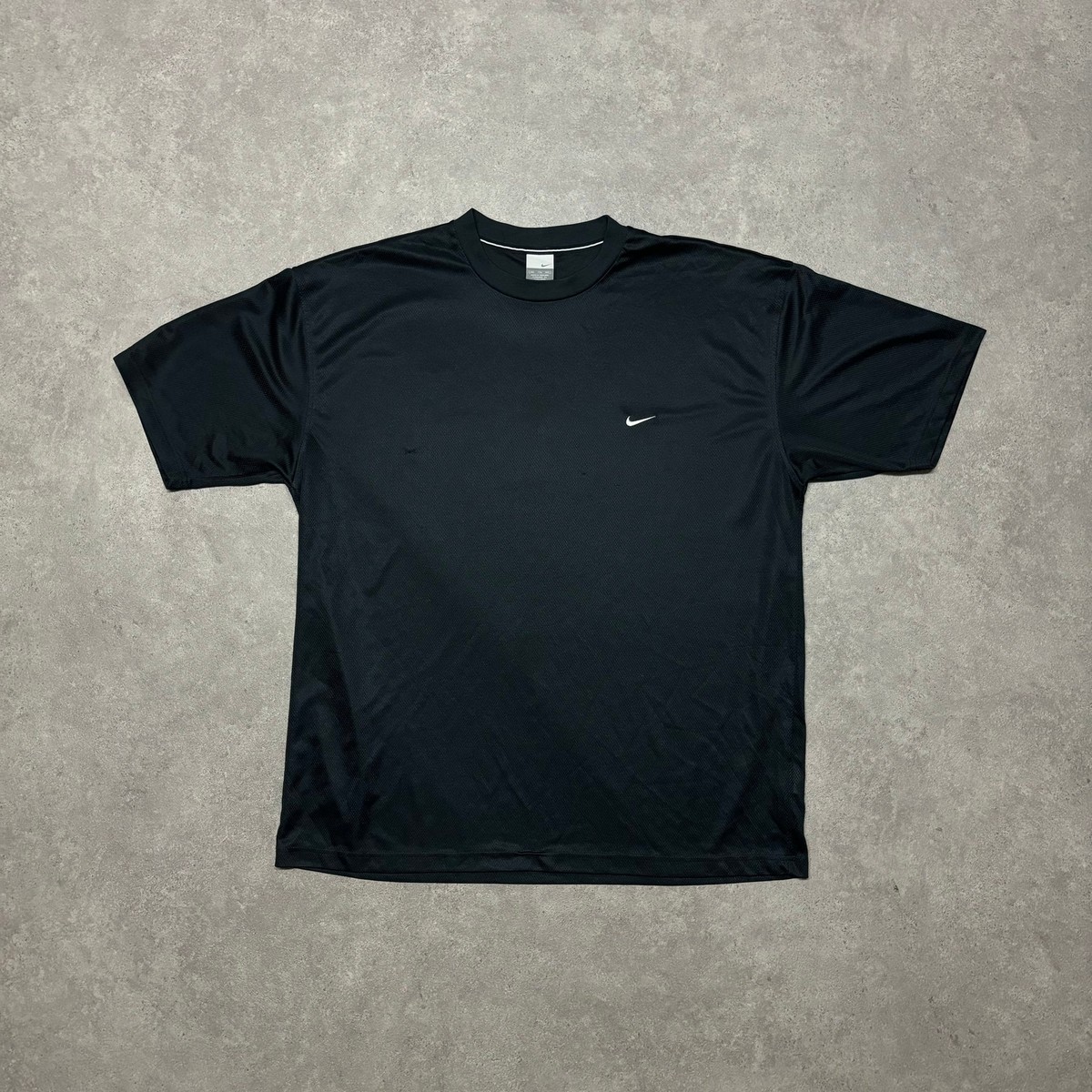 00's Vintage Nike Essentials Black Training T-Shirt (XXL) UK