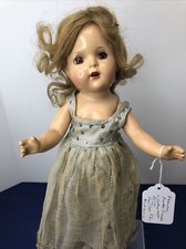 Muñeca compuesta antigua vintage de 14,5” Madame Alexander “Princesa Isabel” #SF
