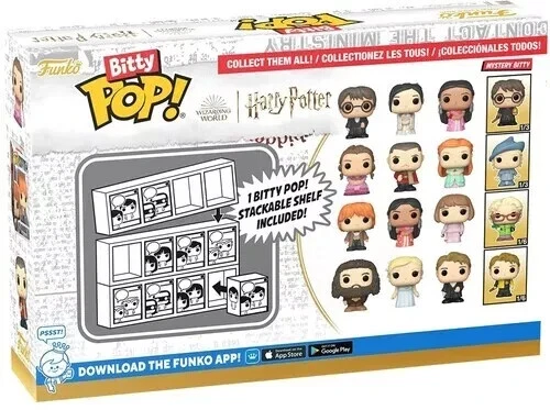 Funko Bitty Pop Harry Potter Goblet Of Fire Hagrid, Harry, Hermione, or Ron!
