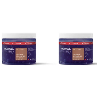 2x Goldwell StylesignXL Texture Lagoom Jam Styling Gel je 200 ml - kein Import