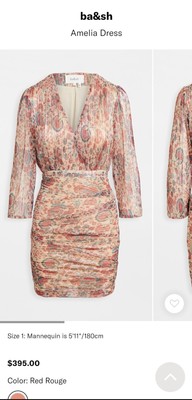 bash amelia dress size 2